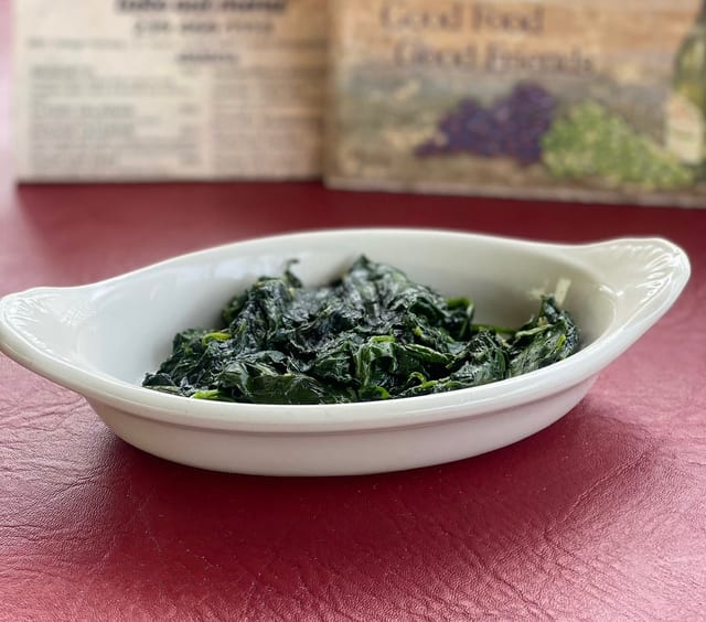 Side Spinach.