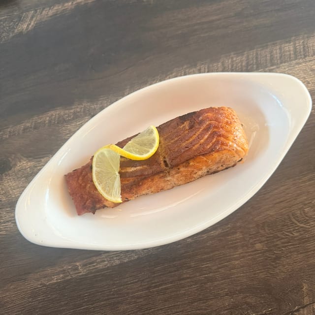 Side Grilled Salmon.