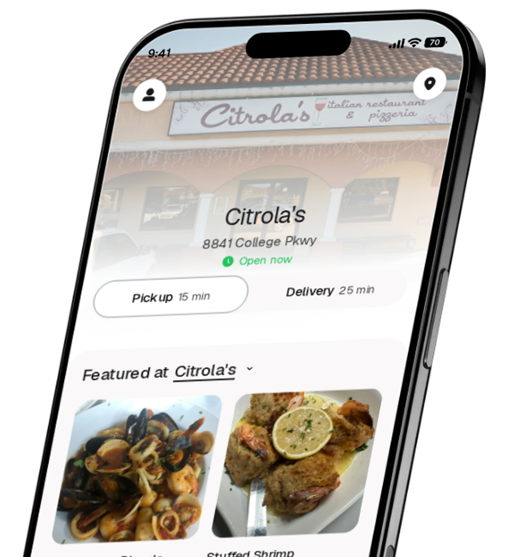 Citrola's app preview