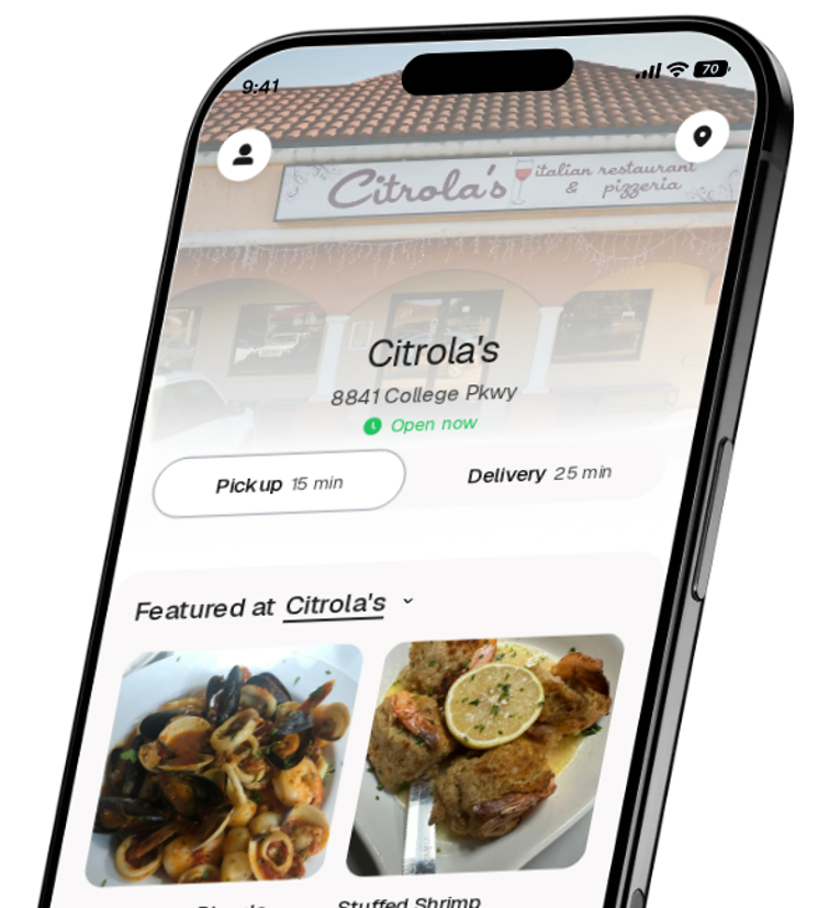 Citrola's app preview
