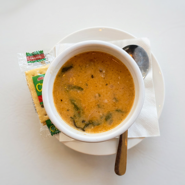 Sausage Bean & Spinach Soup.