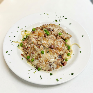 Veal Carbonara