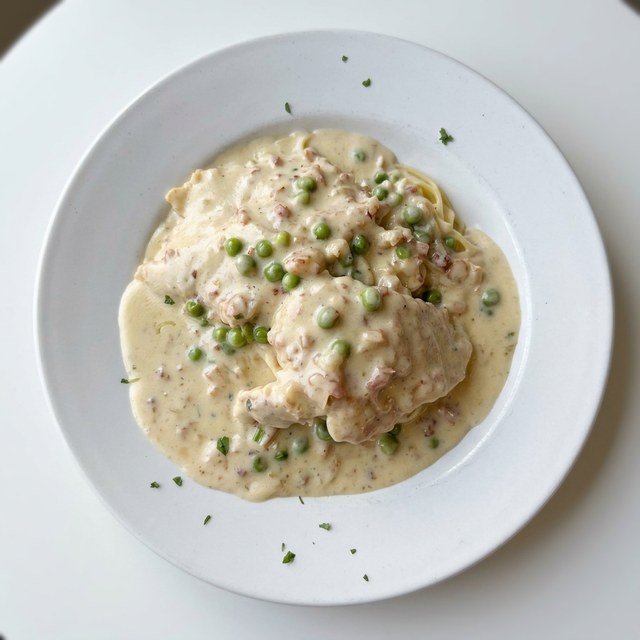 Chicken Carbonara.